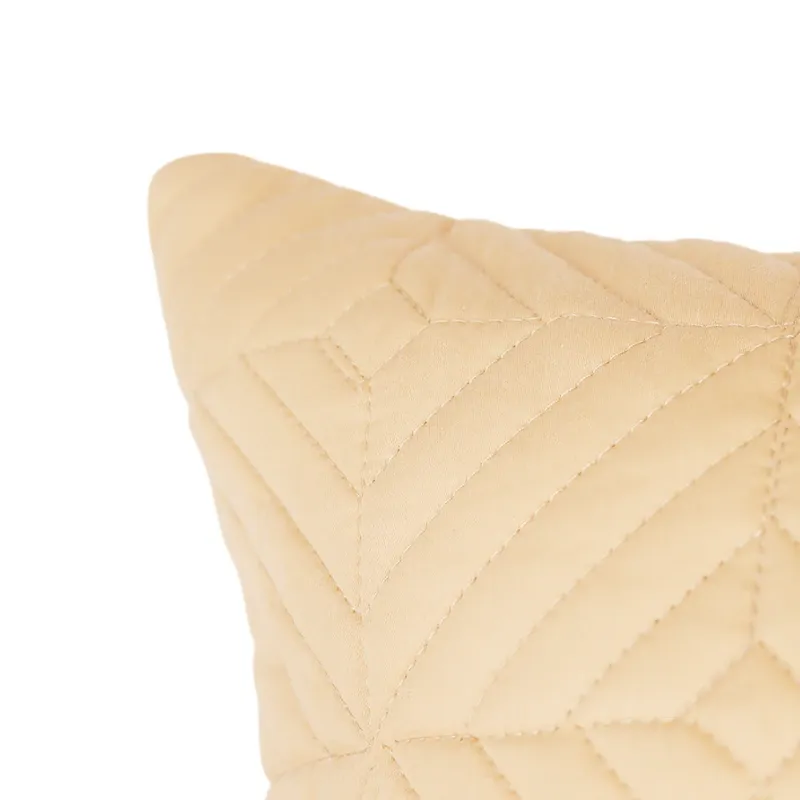 Nova Home Hotel Patch Cushion Cover – 50x50 cm – Gold product thumbnail 2