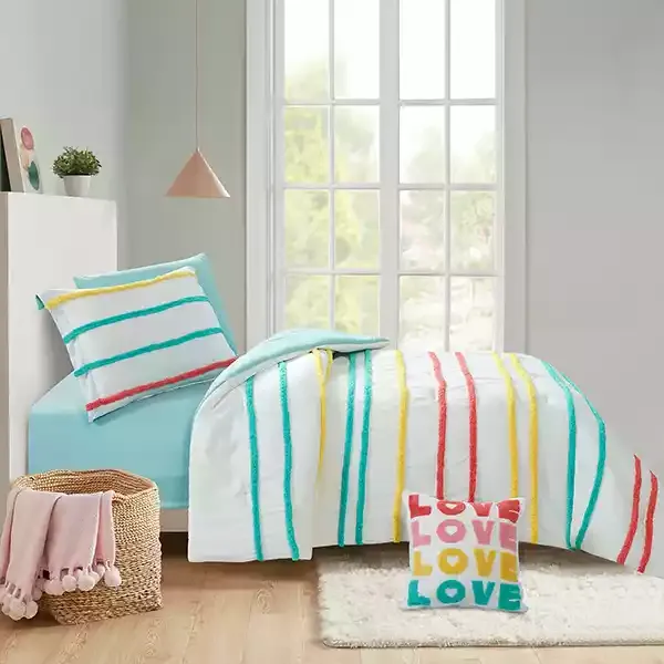 Nova Home "Haisley" Kid's Comforter Set - Pink (Available In Sizes) product thumbnail 3