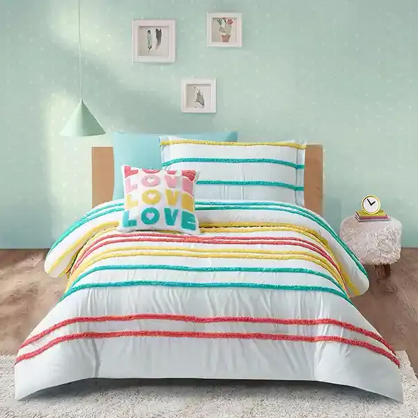 Nova Home "Haisley" Kid's Comforter Set - Pink (Available In Sizes) product thumbnail 7