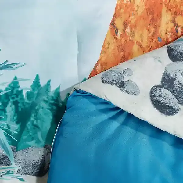 Nova Home "Tucker Dinosaur" Kid's Comforter Set - 7 Pcs - Queen - Blue product thumbnail 8