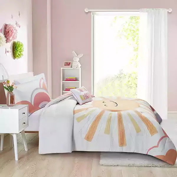 Nova Home "Dawn" Kid's Comforter Set - Pink (Available In Sizes) product thumbnail 5