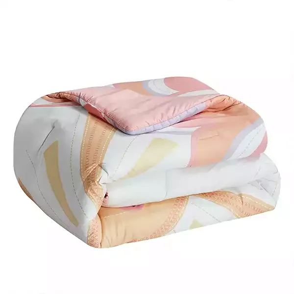 Nova Home "Dawn" Reversible Kid's Comforter Set - 7 Pcs - Queen - Pink product thumbnail 2