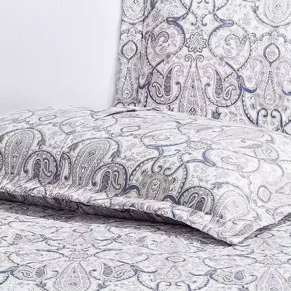 Nova Home "Darma" Summer Bedspread Set With a Fitted Sheet - Grey (Available in Sizes) product thumbnail 4