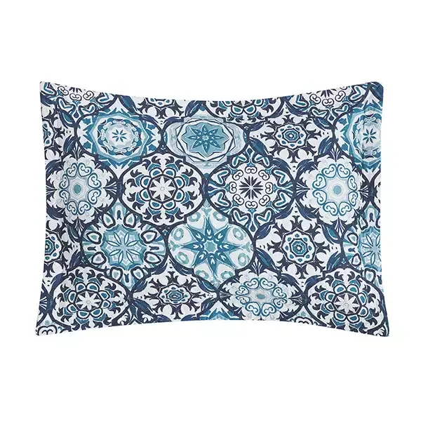 Nova Home "Brooke" Summer Bedspread Set With a Fitted Sheet - Blue (Available in Sizes) product thumbnail 8
