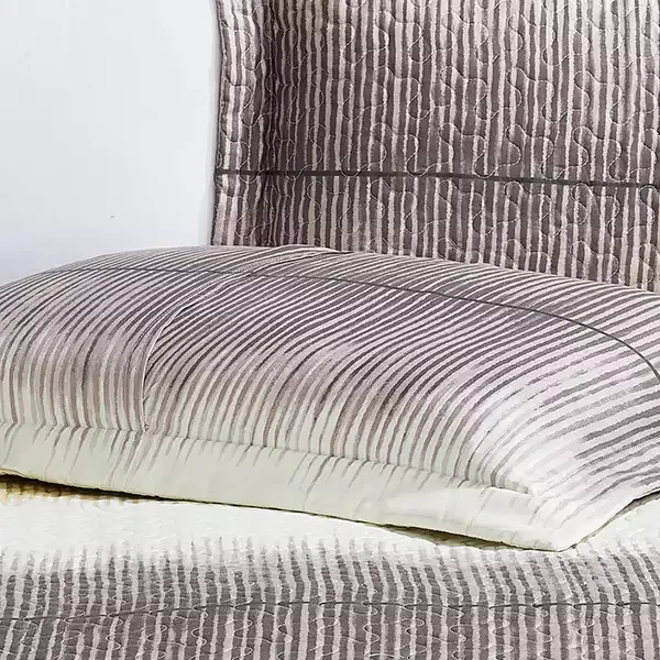 Nova Home "Tanner" Summer Bedspread Set With a Fitted Sheet - Beige (Available in Sizes) product thumbnail 10