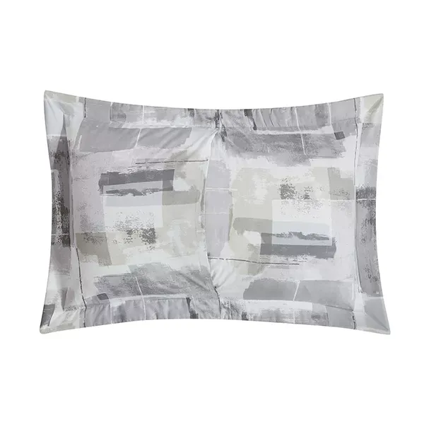 Nova Home "Hash" Summer Bedspread Set With a Fitted Sheet - Grey (Available in Sizes) product thumbnail 9