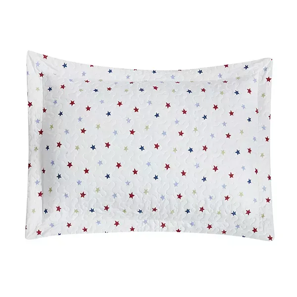 Nova Home "Colordot" Summer Bedspread Set With a Fitted Sheet - White (Available in Sizes) product thumbnail 9