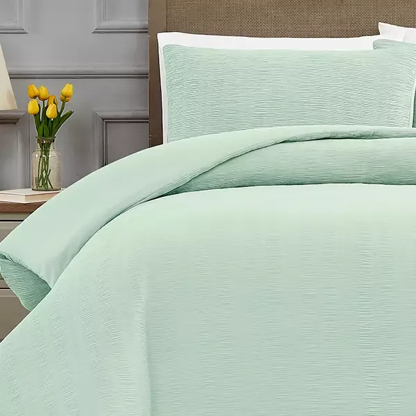 Nova Home Simply Crinkled Comforter Set -Green (Available in Sizes) product thumbnail 4