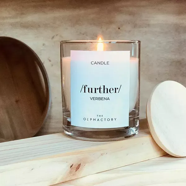 Ambientair "To Black" Scented Candle - 40 Hours - 200 g - Further Verbena product thumbnail 2