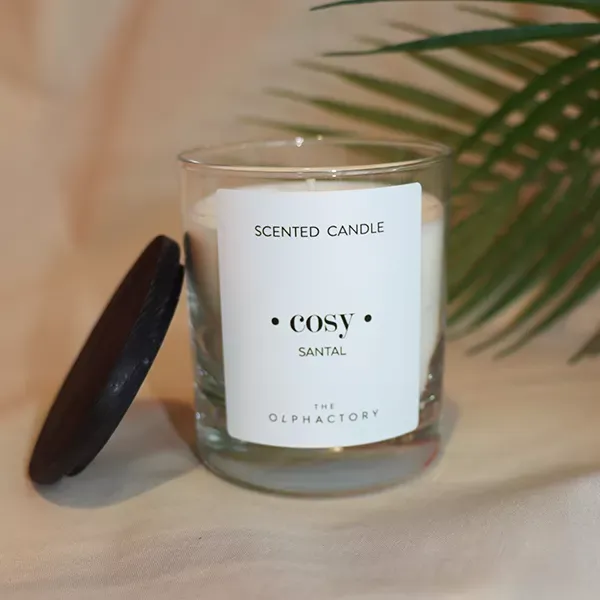 Ambientair "To Black" Scented Candle - 40 Hours - 200 g - Cosy Santal product thumbnail 2