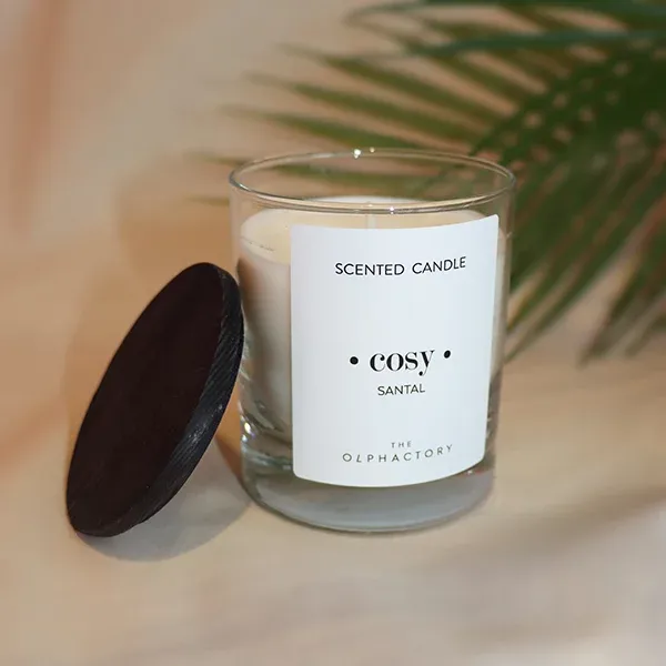Ambientair "To Black" Scented Candle - 40 Hours - 200 g - Cosy Santal product thumbnail 3