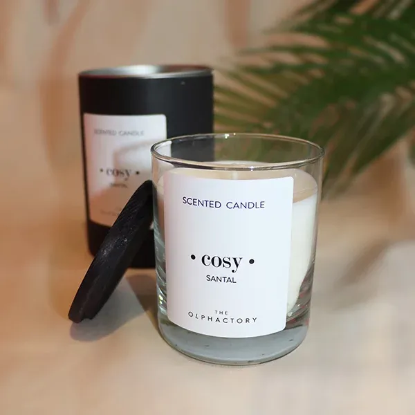 Ambientair "To Black" Scented Candle - 40 Hours - 200 g - Cosy Santal product thumbnail 4