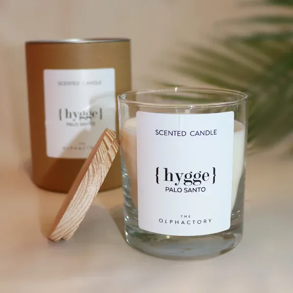 Ambientair "To Black" Scented Candle - 40 Hours - 200 g - Hygge Palo Santo product thumbnail 4