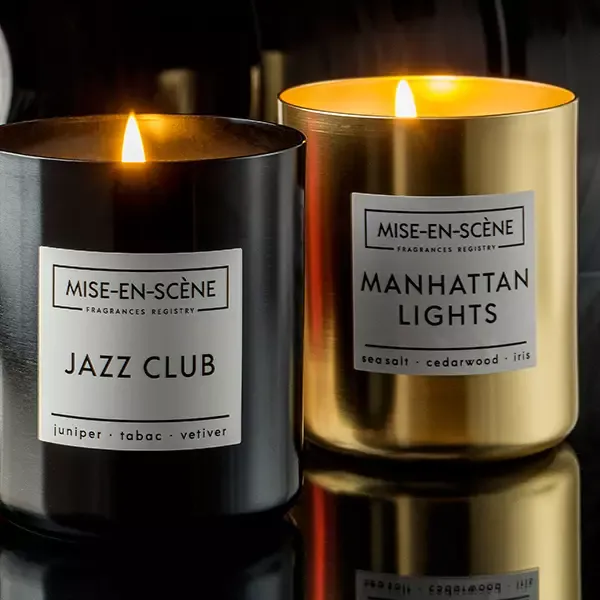 Ambientair "Mise En Scene" Scented Candle - 50 Hours - 300 g - Jazz Club product thumbnail 3