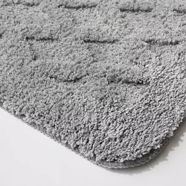 Nova Home "Athens " Bath Mat - 70X120 cm - Silver product thumbnail 3