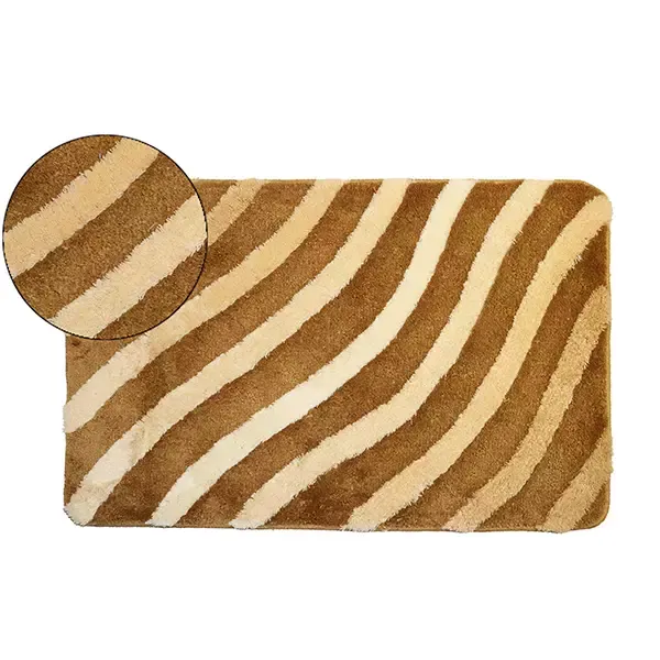Nova Home "Cable" Bath Mat - Beige (Available in Sizes) product thumbnail 2