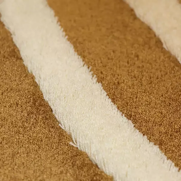 Nova Home "Cable" Bath Mat - 60x90 cm - Beige product thumbnail 3