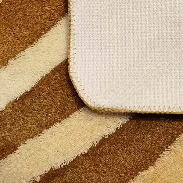 Nova Home "Cable" Bath Mat - 60x90 cm - Beige product thumbnail 5