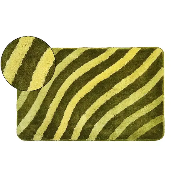 Nova Home "Cable" Bath Mat - Green (Available in Sizes) product thumbnail 3