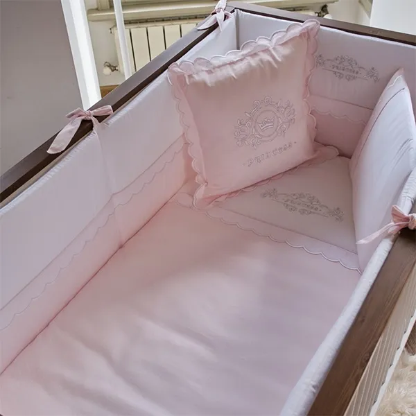 Funna Princess Baby Bed Set - 8 Pcs - Pink product thumbnail 2
