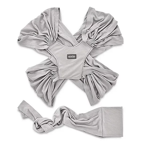 Babyjem Baby Wrap Carrier - Grey product thumbnail 2