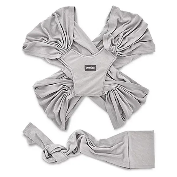 Babyjem Baby Wrap Carrier - Grey product thumbnail 5
