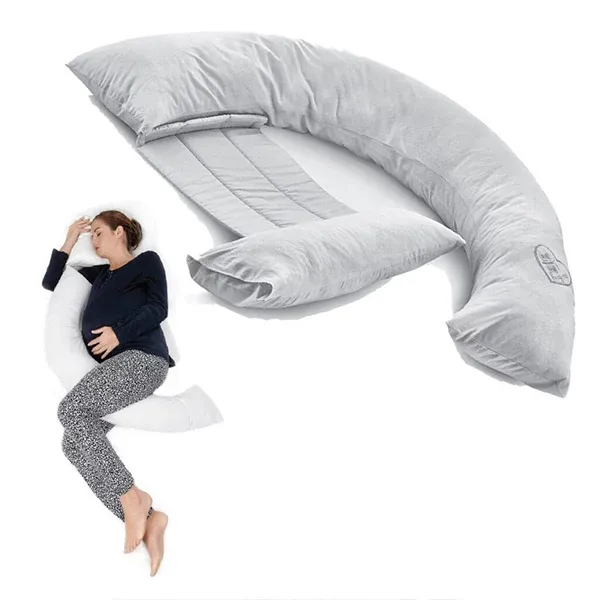 Babyjem Breastfeeding Pillow - Grey product thumbnail 4