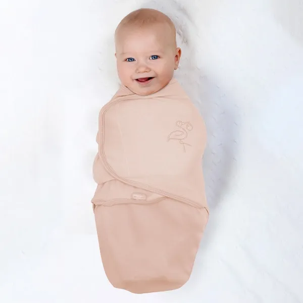 Babyjem Baby Swaddle - 100% Cotton - Salmon product thumbnail 3