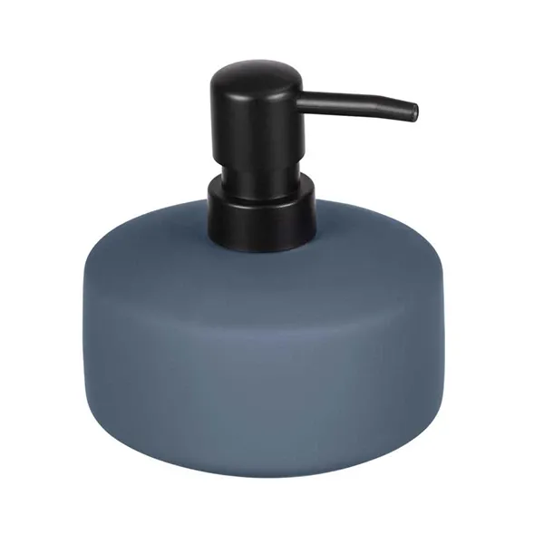Wenko "Avellino" Liquid Soap Dispenser - Ceramic - 380 ml - Blue product thumbnail 4
