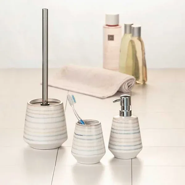 Wenko "Navalon" Liquid Soap Dispenser - Ceramic - 350 ml - Multicolor product thumbnail 8