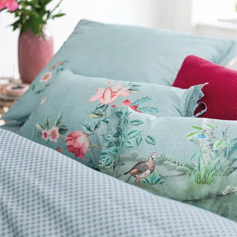 PIP Studio Okinawa Filled Cushion – 35x60 cm – Blue product thumbnail 3