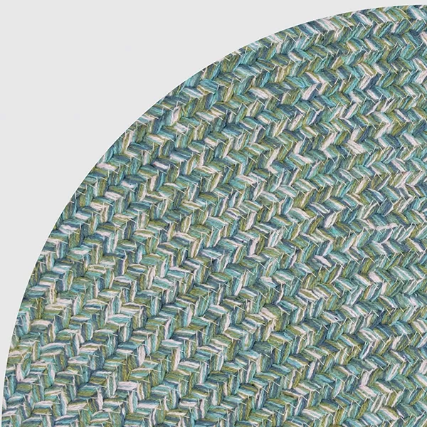Nova Home Nexa Hand Woven Rug - 100% Cotton - 90 Cm - Aqua product thumbnail 4
