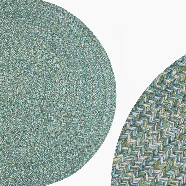 Nova Home Nexa Hand Woven Rug - 100% Cotton - 90 Cm - Aqua product thumbnail 5