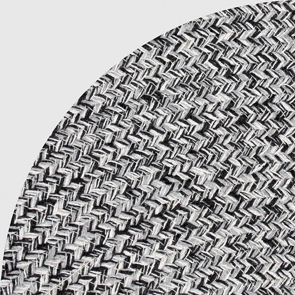 Nova Home Nexa Hand Woven Rug - 100% Cotton - 90 Cm - Grey product thumbnail 4