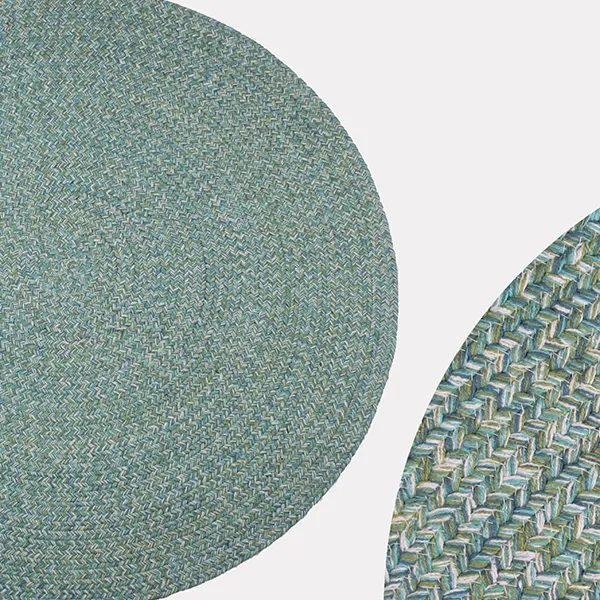 Nova Home Nexa Hand Woven Rug - 100% Cotton - 120 Cm - Aqua product thumbnail 5