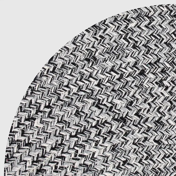 Nova Home Nexa Hand Woven Rug - 100% Cotton - 120 Cm - Grey product thumbnail 3