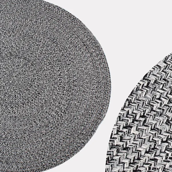 Nova Home Nexa Hand Woven Rug - 100% Cotton - 120 Cm - Grey product thumbnail 4