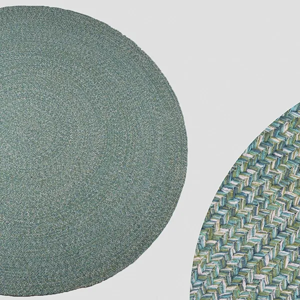Nova Home Nexa Hand Woven Rug - 100% Cotton - Aqua (Available in sizes) product thumbnail 5