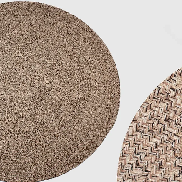 Nova Home Nexa Hand Woven Rug - 100% Cotton - Beige (Available in sizes) product thumbnail 5