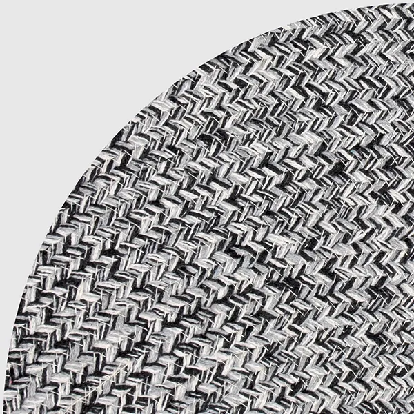 Nova Home Nexa Hand Woven Rug - 100% Cotton - Grey (Available in sizes) product thumbnail 4