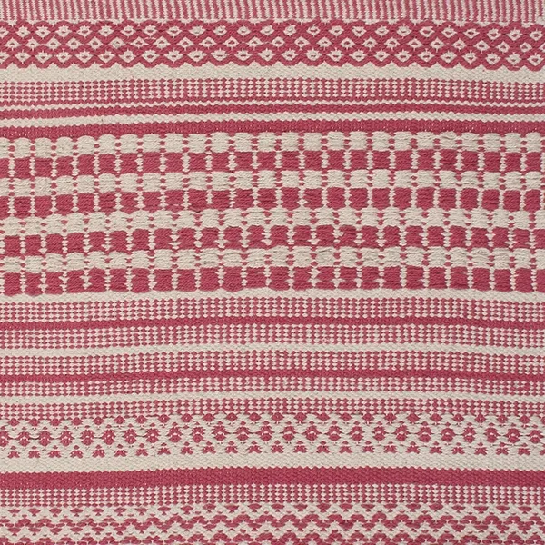 Nova Home Samaira Hand Woven Rug - 100% Cotton - 70x140 Cm - Rose product thumbnail 3