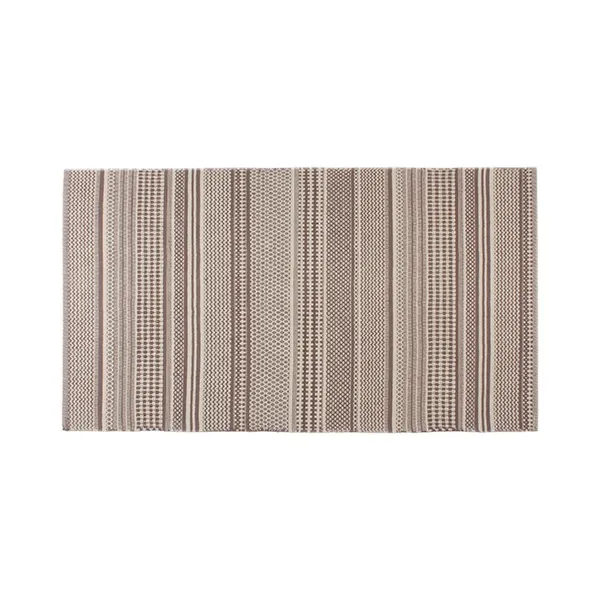 Nova Home Samaira Hand Woven Rug - 100% Cotton - 90x160 Cm - Brown product thumbnail 2