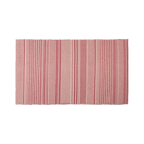 Nova Home Samaira Hand Woven Rug - 100% Cotton - 90x160 Cm - Rose product thumbnail 2