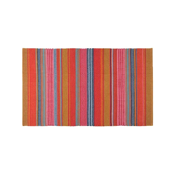 Nova Home Samaira Hand Woven Rug - 100% Cotton - Multicolor (Available in sizes) product thumbnail 2