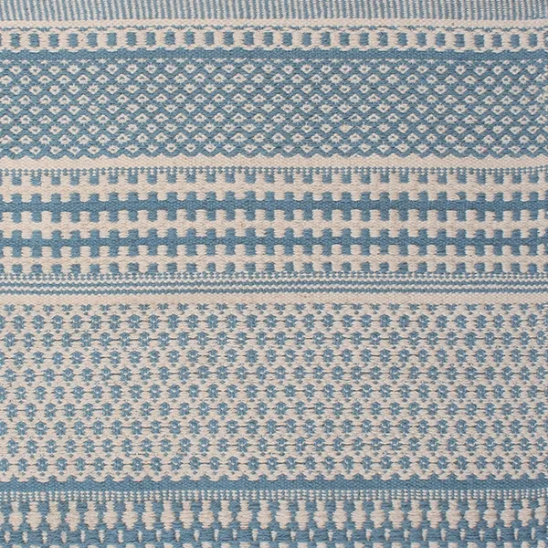 Nova Home Samaira Hand Woven Rug - 100% Cotton - 120x180 Cm - Blue product thumbnail 3