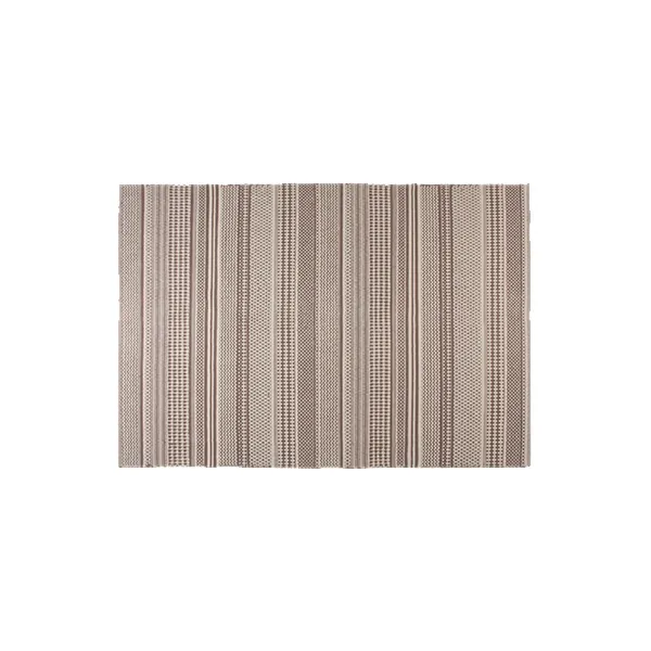 Nova Home Samaira Hand Woven Rug - 100% Cotton - Brown (Available in sizes) product thumbnail 2