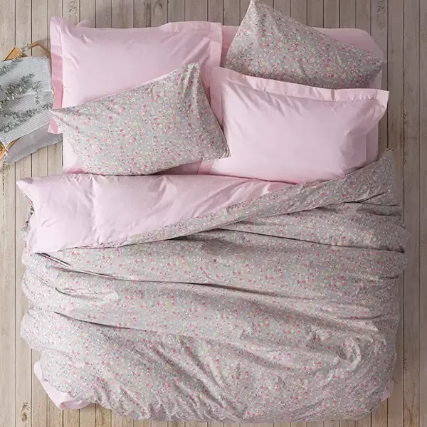 Nova Home Sihu Duvet Cover Set - 100% Cotton - Single & Twin - 3 Pcs - Multicolor product thumbnail 4