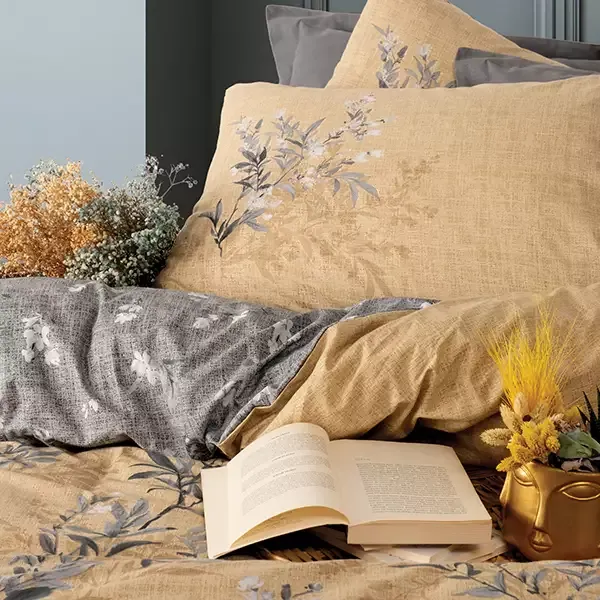 Nova Home Vera Duvet Cover Set - 100% Cotton - King & Super King - 4 Pcs - Multicolor product thumbnail 2