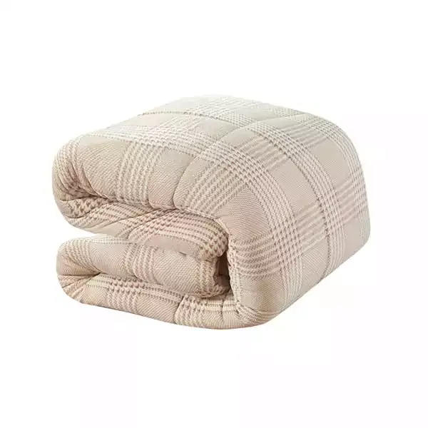 Nova Home Sketch Winter Printed Flannel Comforter Set - Beige (Available in Sizes) product thumbnail 8