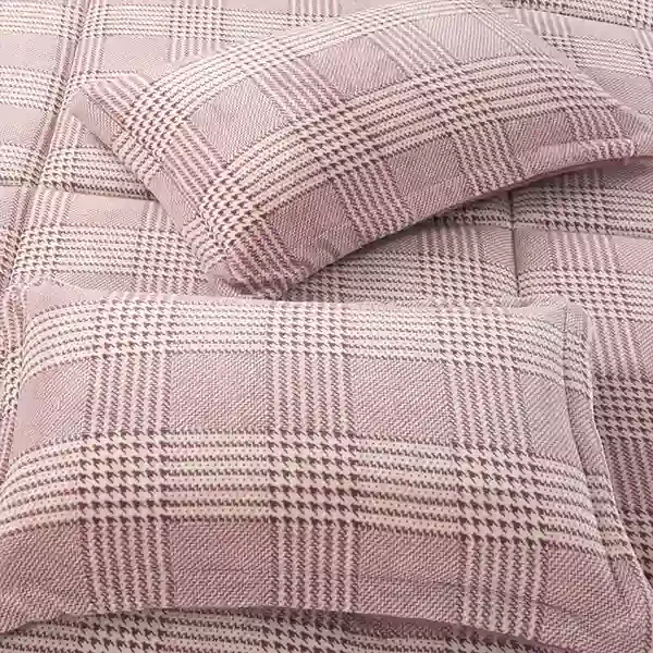 Nova Home Sketch Winter Printed Flannel Comforter Set - Purple (Available in Sizes) product thumbnail 6